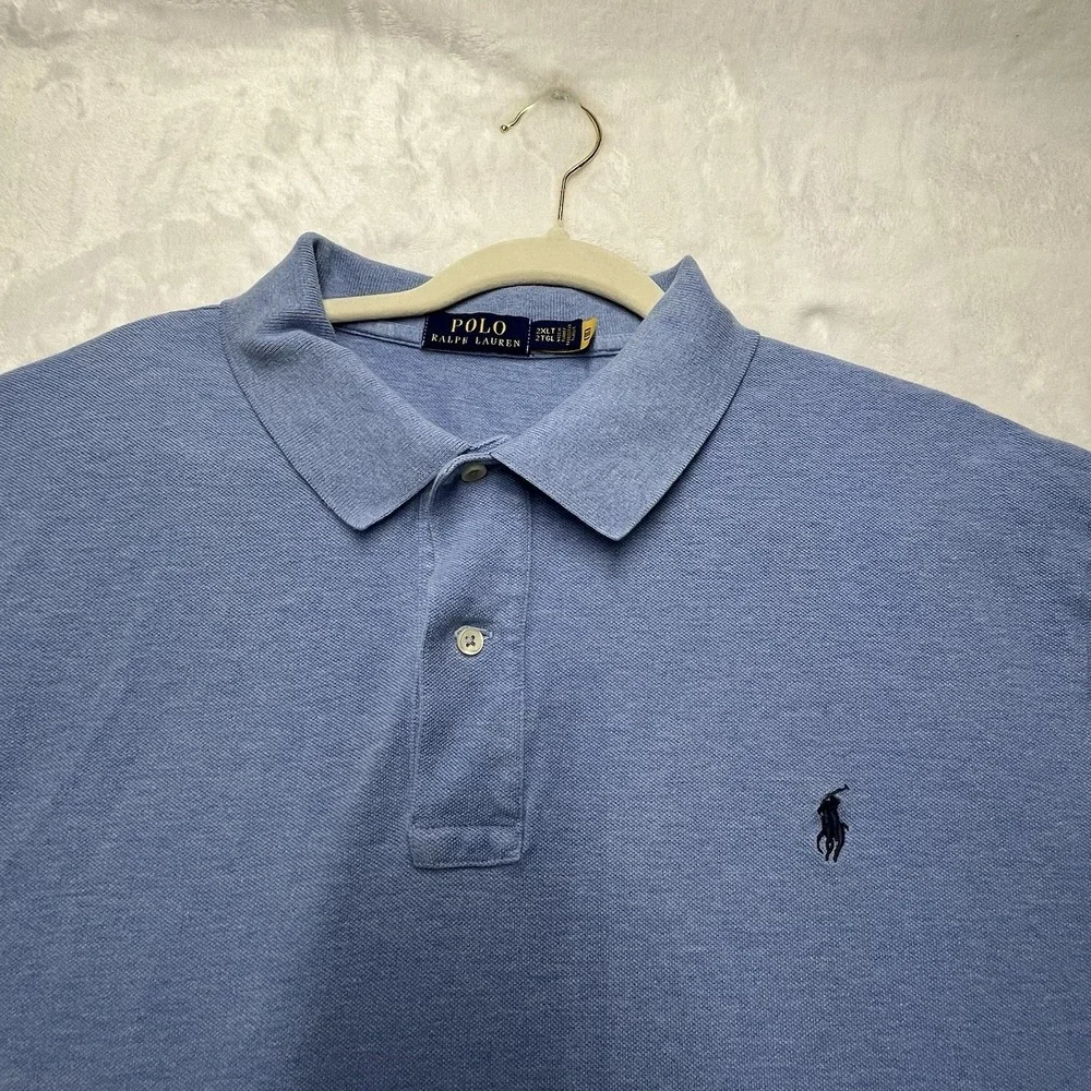Polo Ralph Lauren Polo Shirt Mens 2XLT Embroidered Logo Casual Preppy Golf